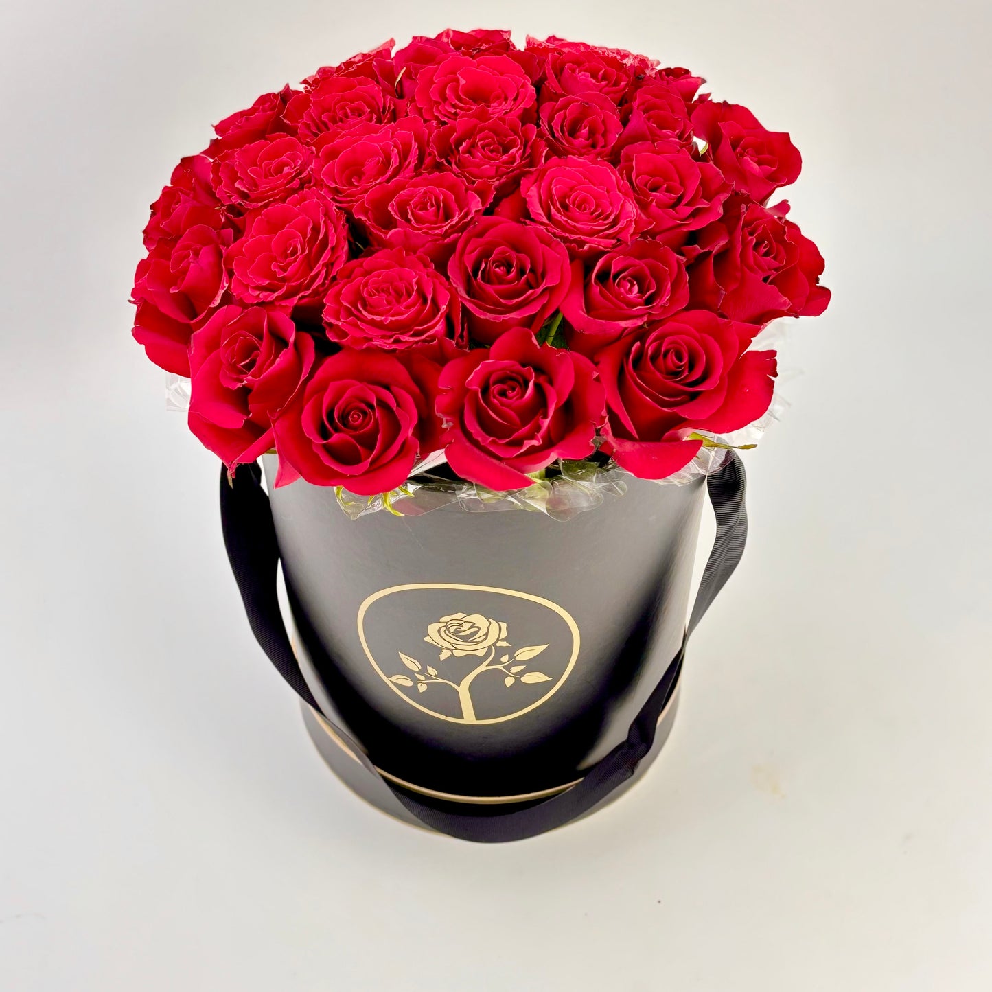 Black Box with Red Roses -Rose Delivery Sydney