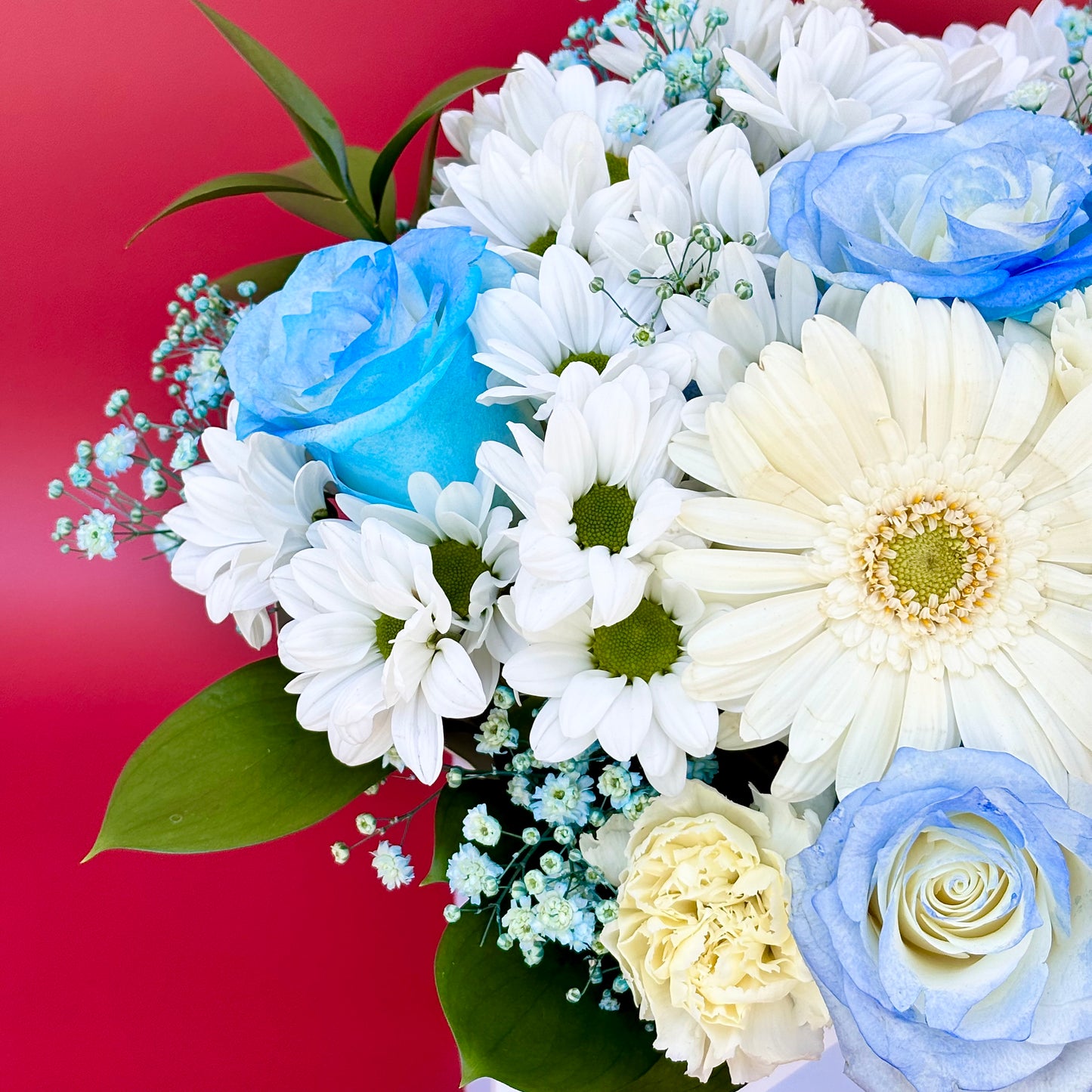 Blue and white Flowers flower delivery Sydney