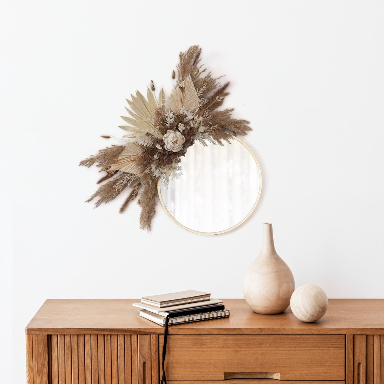 Floral mirror