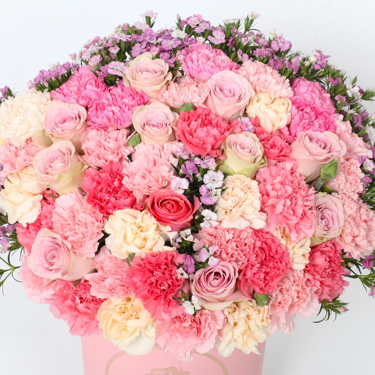 Pink flower arrangement