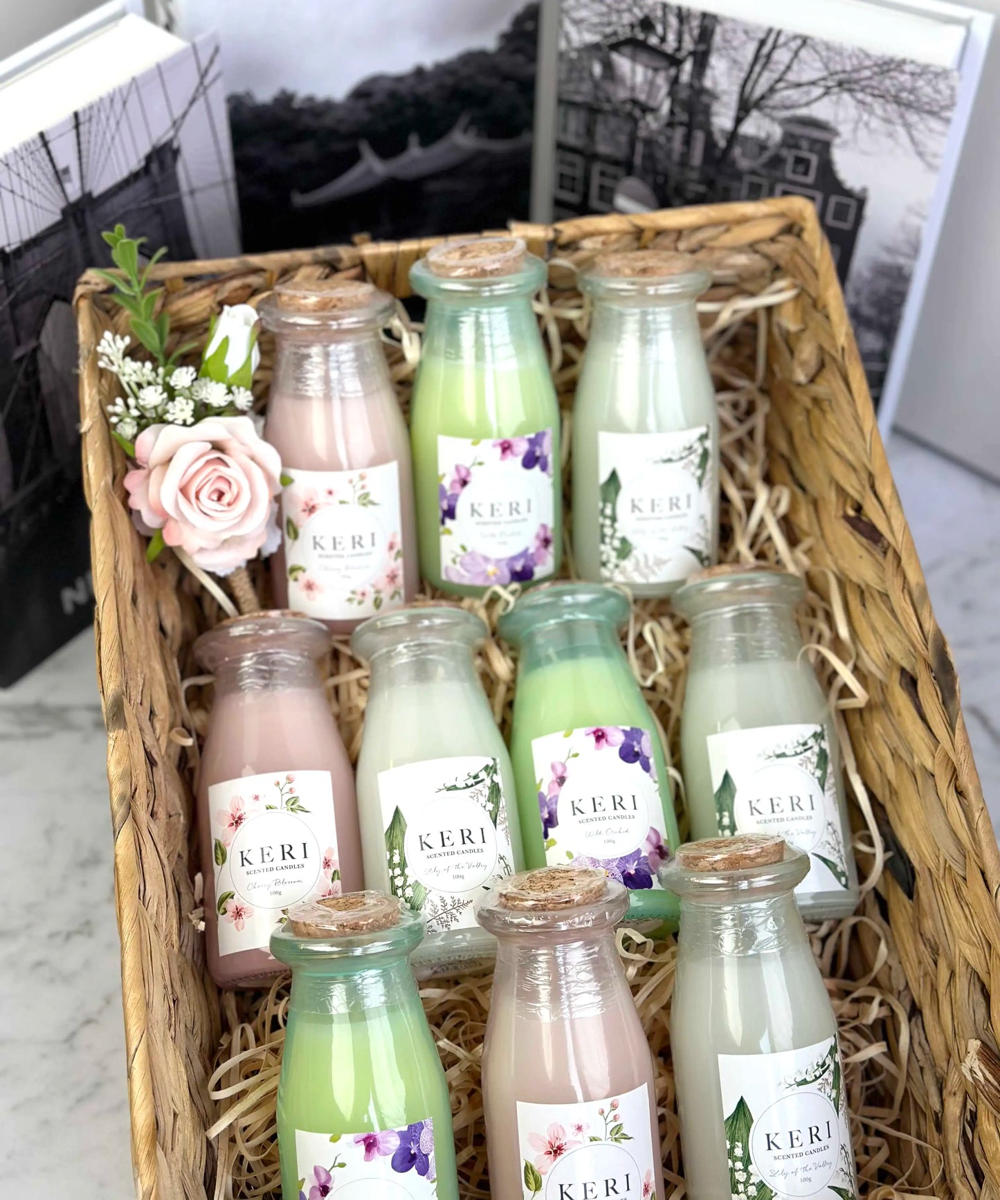 Guest Candles - Event Gift - Office Flower