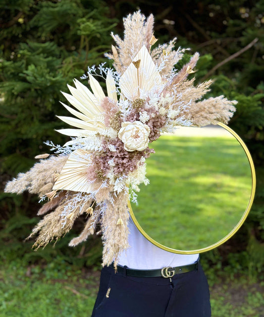Sydney | Dried Flower Mirror - Office Flower