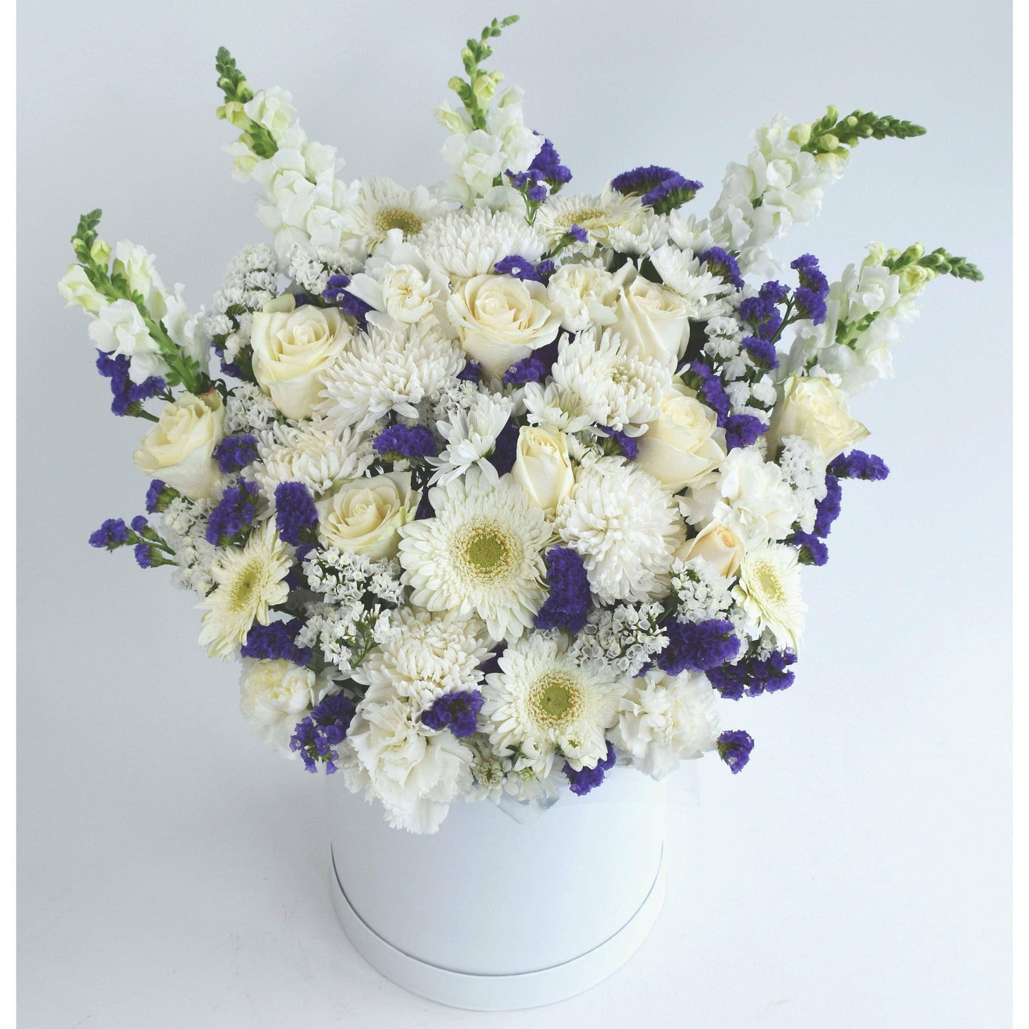 Blue and White Blooms - Office Flower