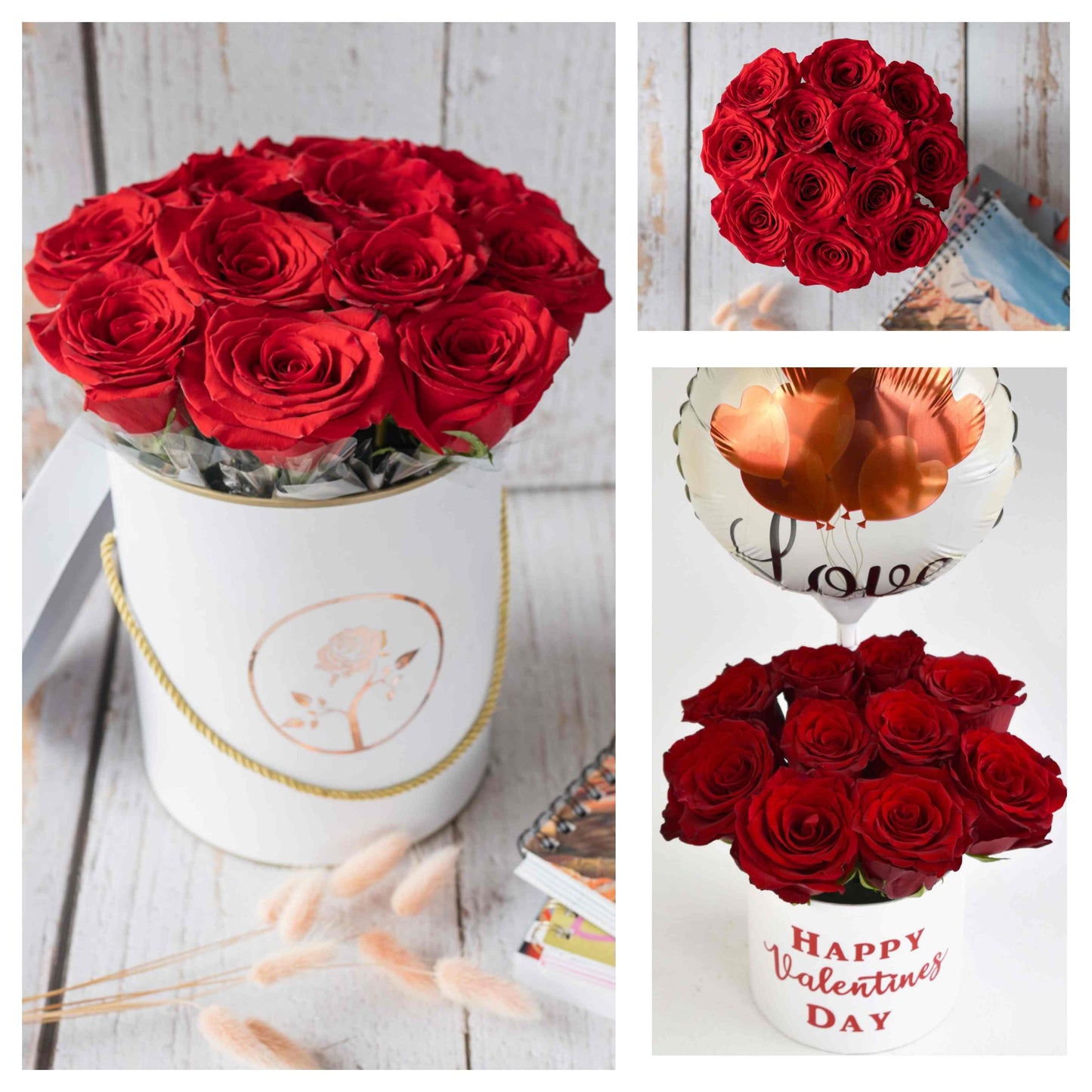 Premium Rose Box - Valentine’s Day Roses Sydney