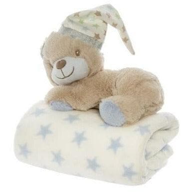 Teddy Bear Gift Pack Blue - Office Flower