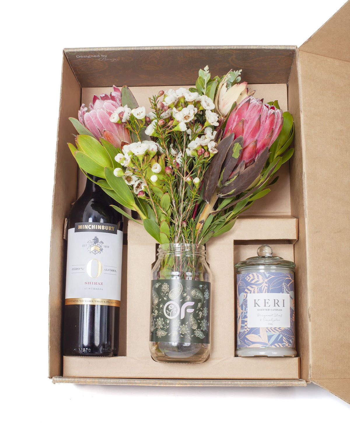 Native Posy Jar Gift Box | OfficeFlower – Office Flower
