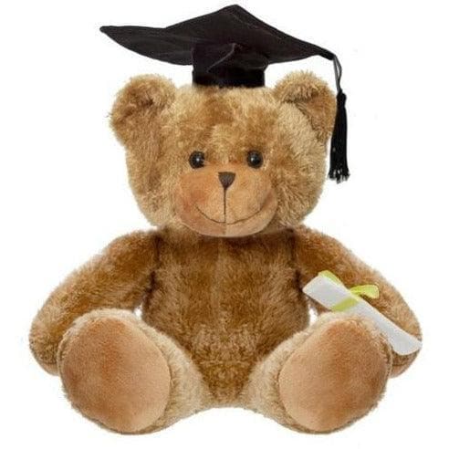 Graduation Teddy Bear Brown - Officeflower