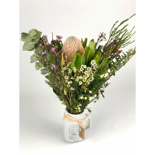 Native Flower Jar - Office Flower