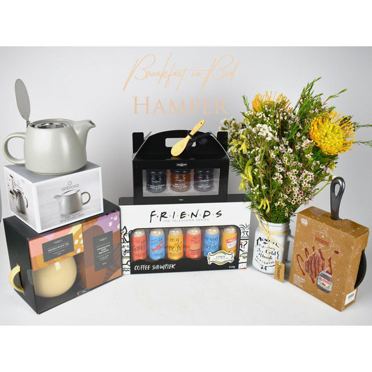 Gift Basket with Native Jar - Office Flower