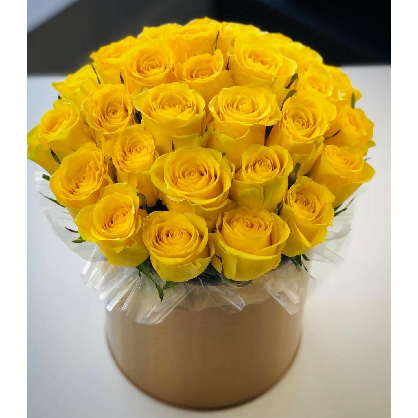 Yellow rose arrangement  - Officeflower