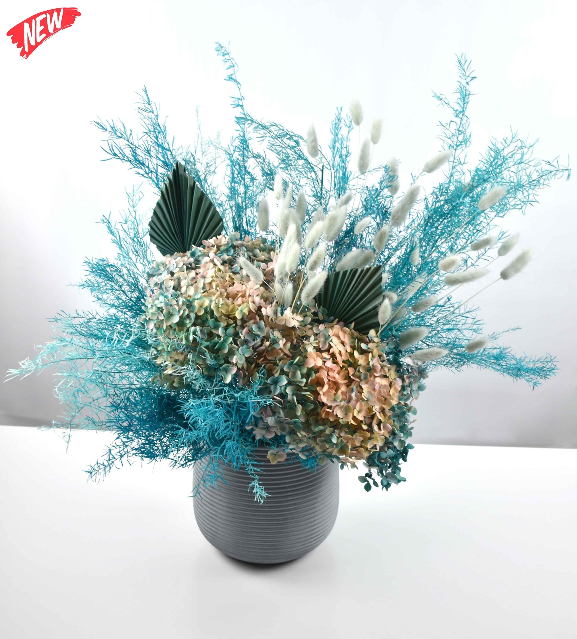 Preserved Flowers - Blue Smoke - Office Flower