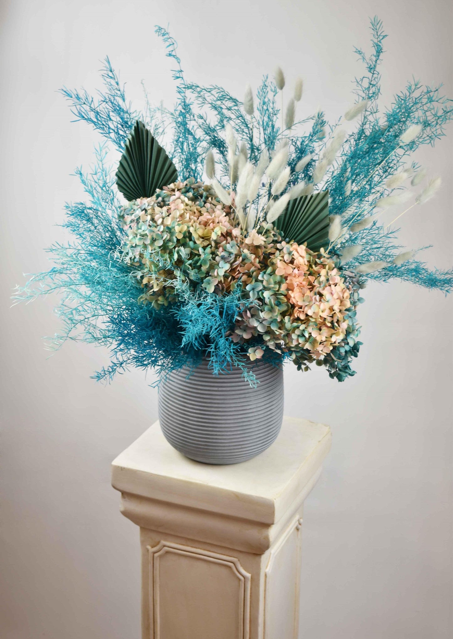Preserved Flowers - Blue Smoke - Office Flower