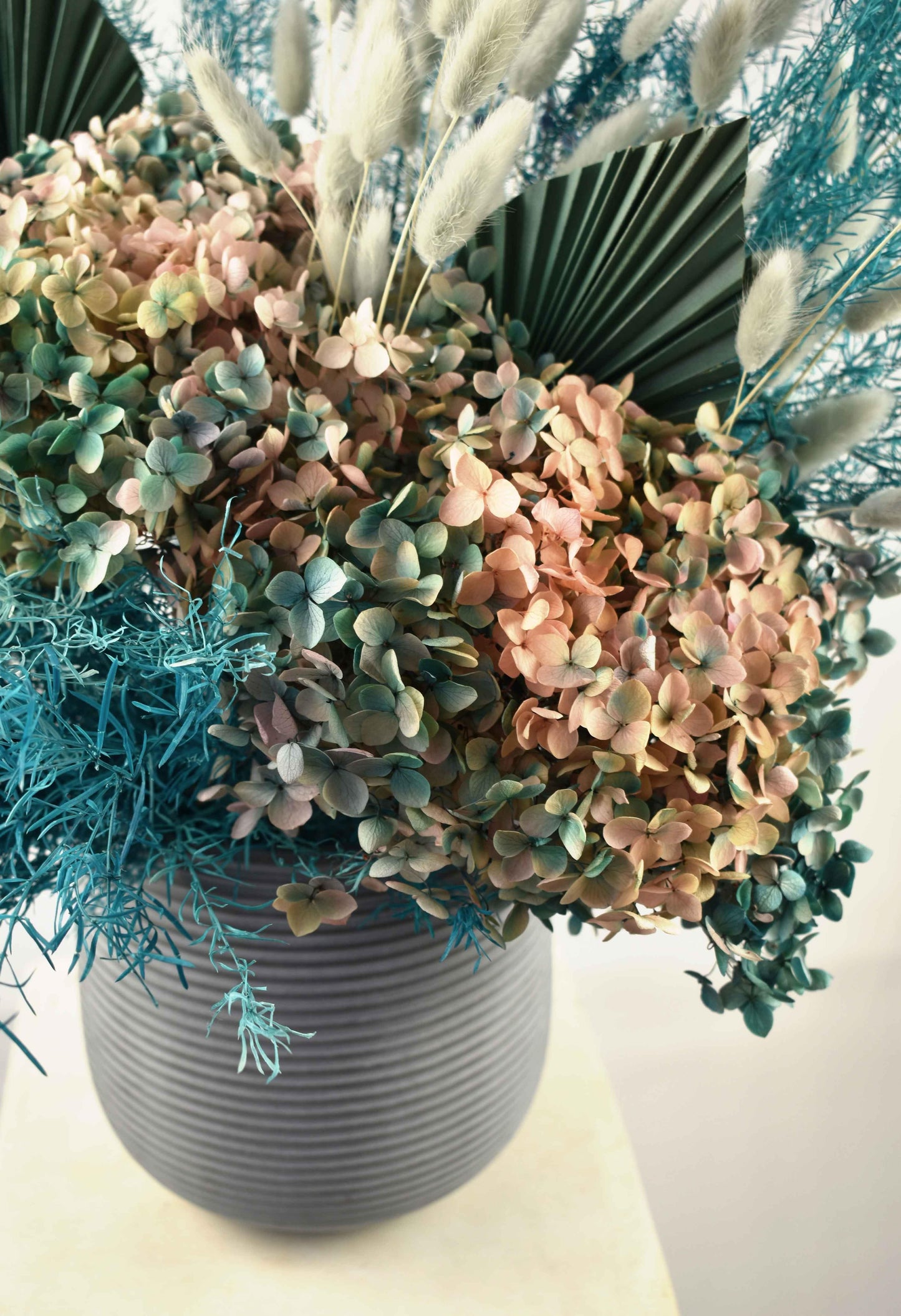 Preserved Flowers - Blue Smoke - Office Flower